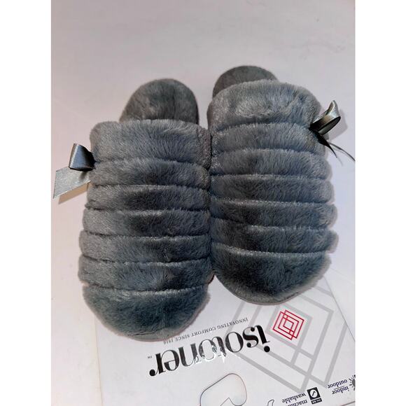 NWT Isotoner Clog Slippers Women's Medium (7.5-8) Indoor/Outdoor Slip On Comfort - Picture 6 of 8